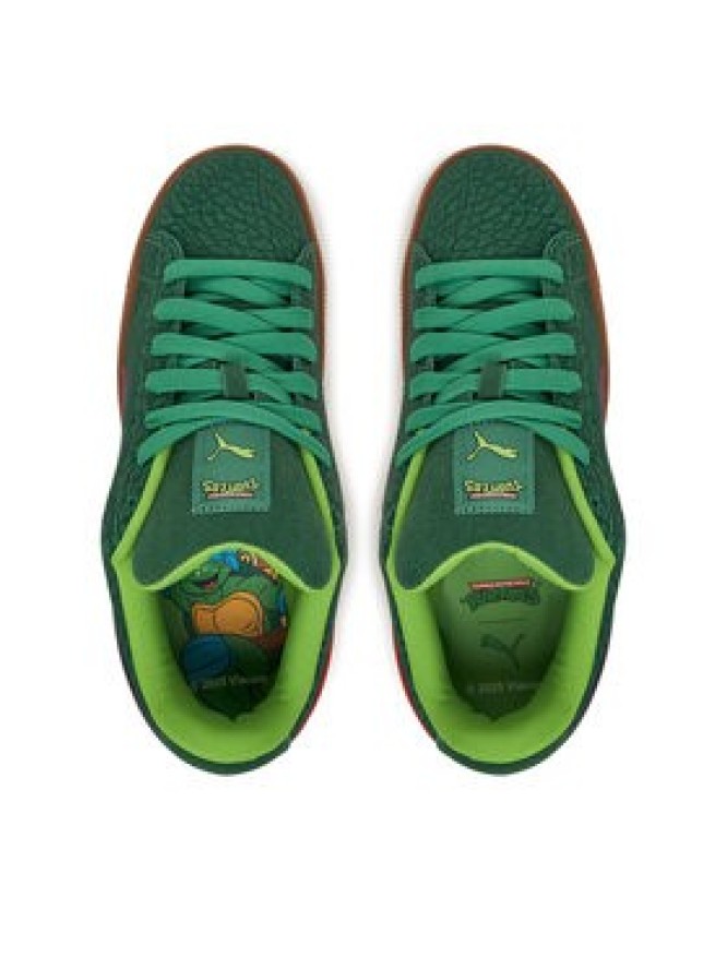 Puma Sneakersy Suede XL TMNT 401304 01 Zielony