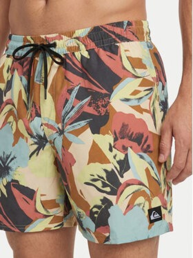 Quiksilver Szorty kąpielowe Everyday Printed Volley 15 EQYJV04219 Kolorowy Regular Fit