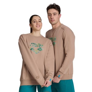 Bluza sportowa z polarem unisex Arena Crew Sweat Logo