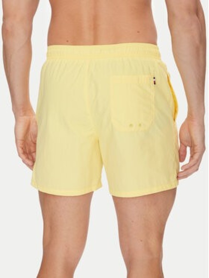 Tommy Hilfiger Szorty kąpielowe UM0UM03477 Żółty Regular Fit
