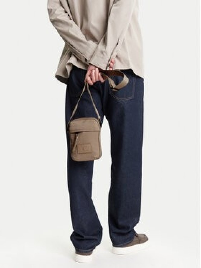 Calvin Klein Jeans Saszetka Metro Nylon Reporter S Ny LV04G3089G Beżowy