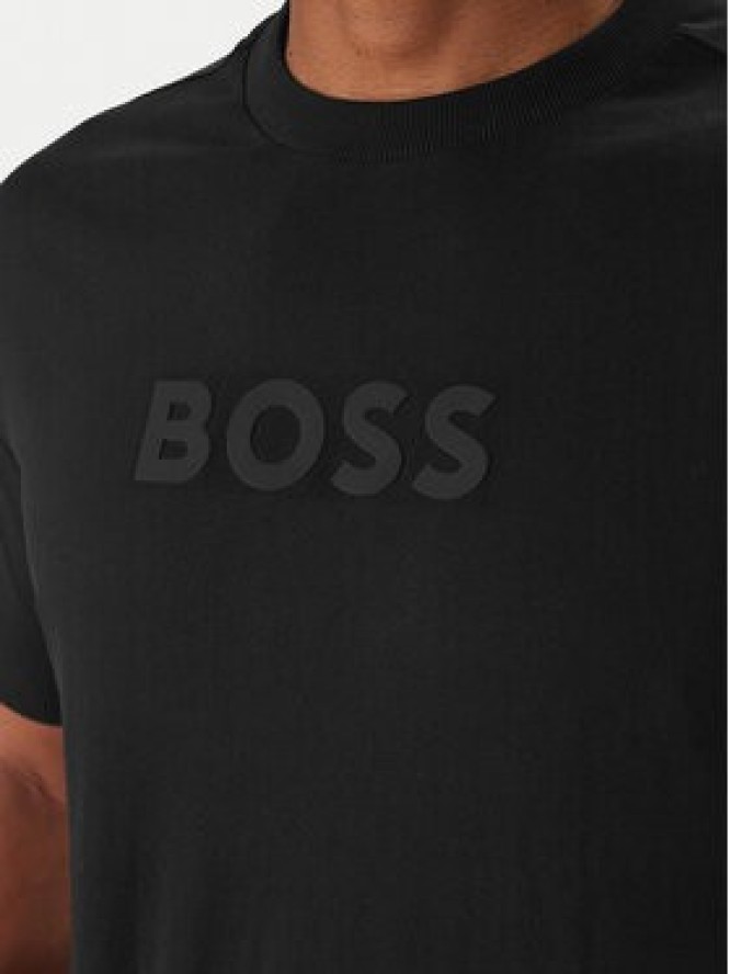 BOSS T-Shirt Logo 50553652 Czarny Regular Fit