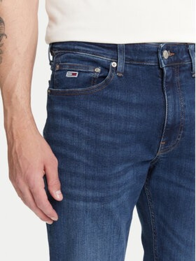 Tommy Jeans Jeansy Ryan DM0DM21892 Granatowy Slim Fit