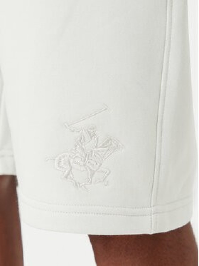 Beverly Hills Polo Club Szorty sportowe M6339B Szary jasny Regular Fit