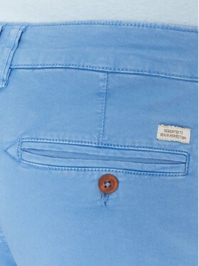 Blend Szorty materiałowe 20717939 Niebieski Regular Fit