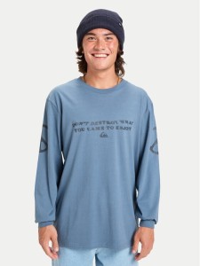 Quiksilver Longsleeve Ev Cold Ways EQYZT08190 Niebieski Regular Fit