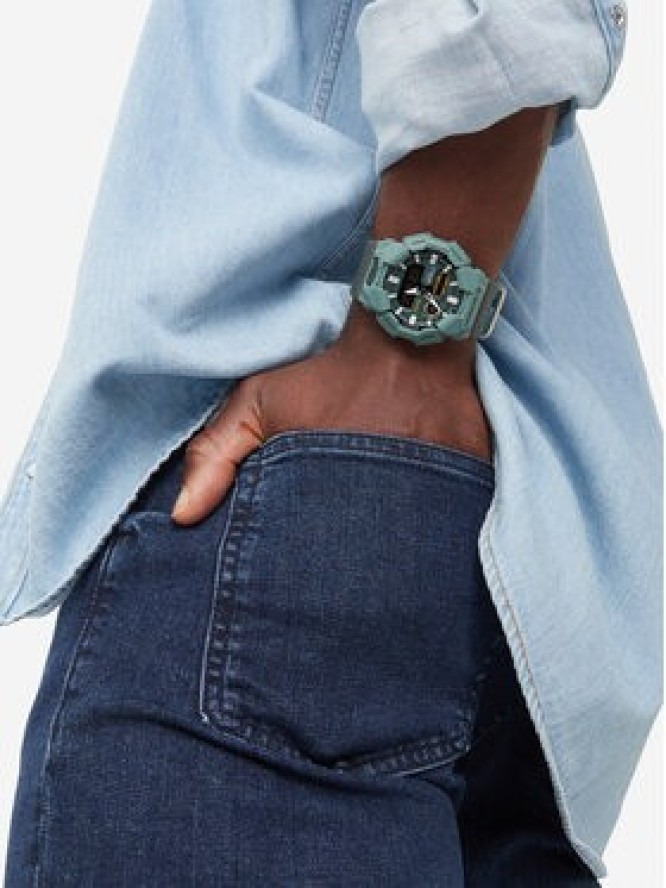 G-Shock Zegarek GA-010CE-2AER Zielony
