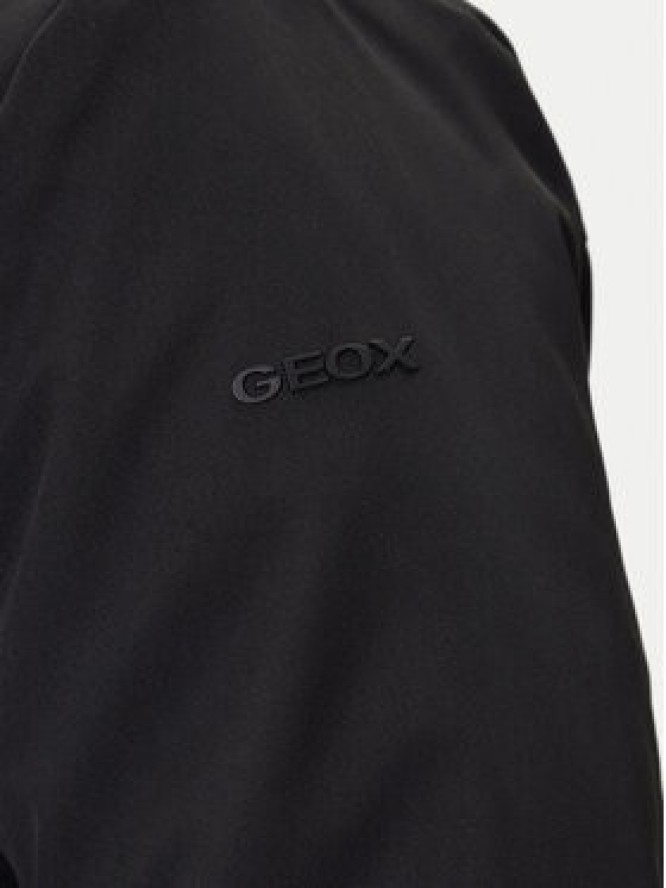 Geox Kurtka bomber Vincit M5620C T3127 F9000 Czarny Regular Fit