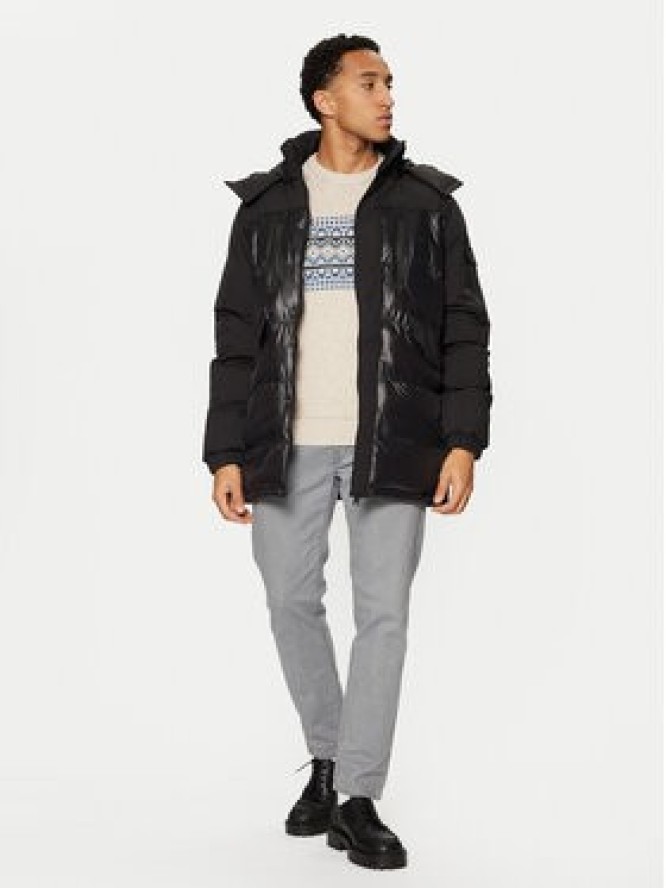 Brave Soul Kurtka zimowa MJK-COURTS Czarny Regular Fit