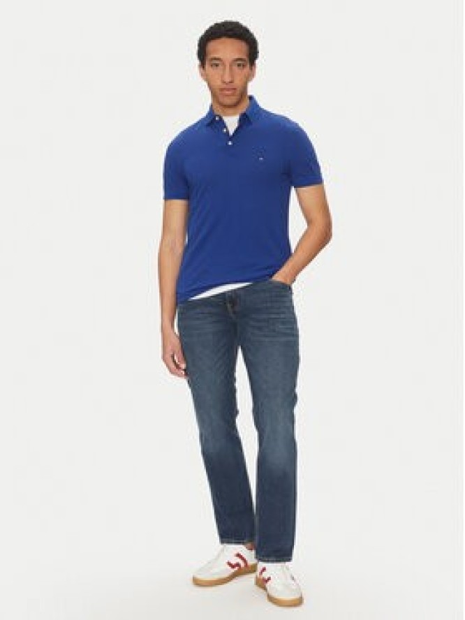 Tommy Hilfiger Jeansy Denton MW0MW38826 Niebieski Straight Fit