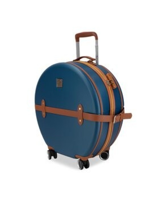 Semi Line Walizka średnia T5672-3 Granatowy