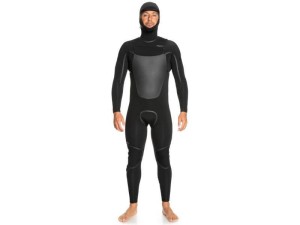 Pianka Quiksilver 5/4/3mm Marathon Session Chest Zip HOOD Black
