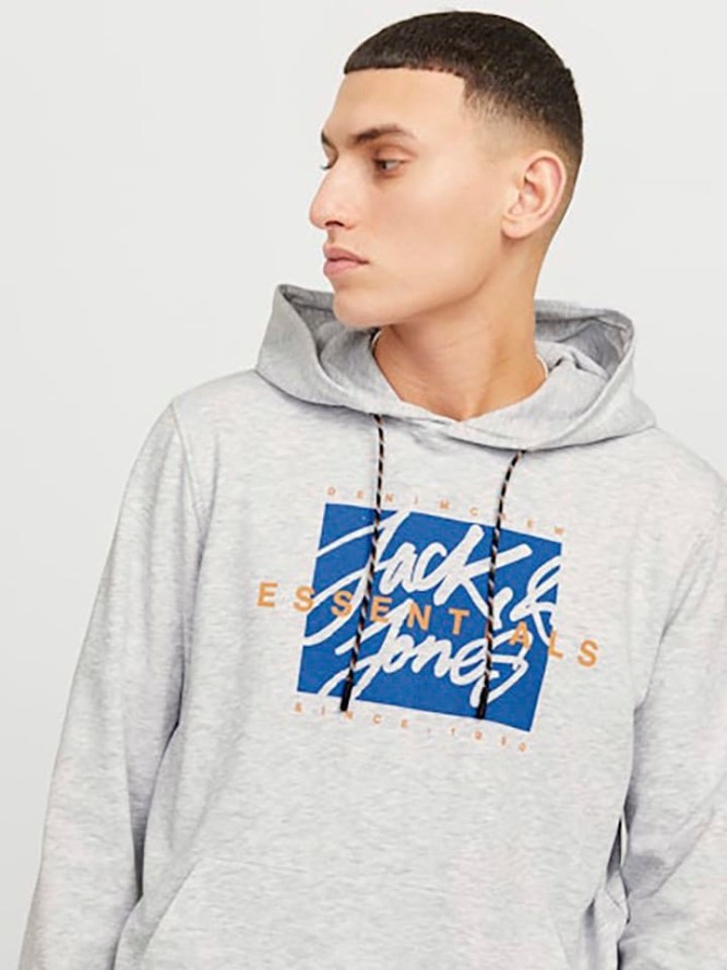 Jack & Jones Bluza w kolorze szarym rozmiar: L