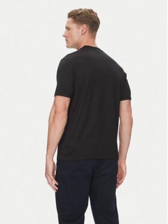 Paul&Shark T-Shirt C0P1239 Czarny Regular Fit