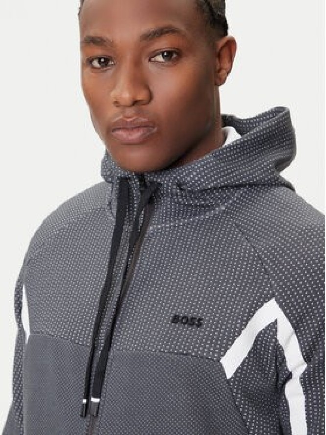 BOSS Bluza TL 50543130 Szary Regular Fit