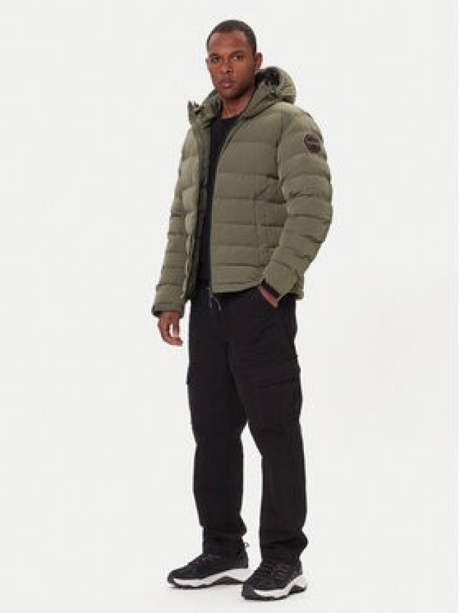 Napapijri Kurtka zimowa A-Terez NP0A88TG Zielony Regular Fit
