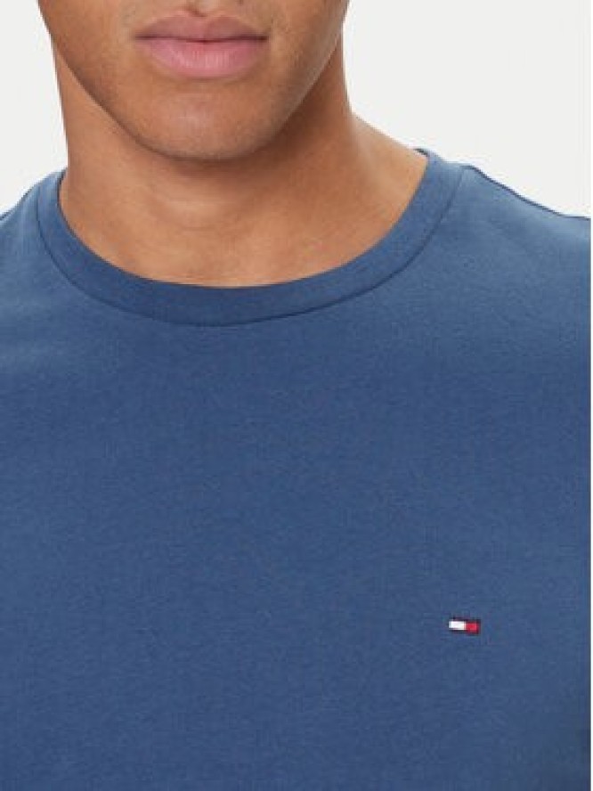 Tommy Hilfiger T-Shirt Ess Seasonal MW0MW39995 Niebieski Regular Fit