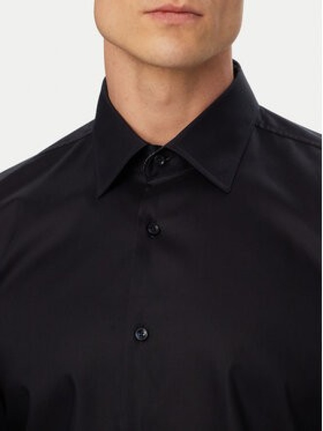 BOSS Koszula H-Hank 50560704 Granatowy Slim Fit