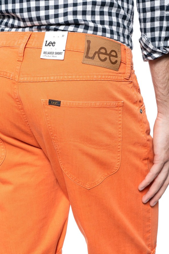 LEE 5 POCKET SHORT MĘSKIE SPODENKI RELAXED SHORT L73ESBRR 112120511