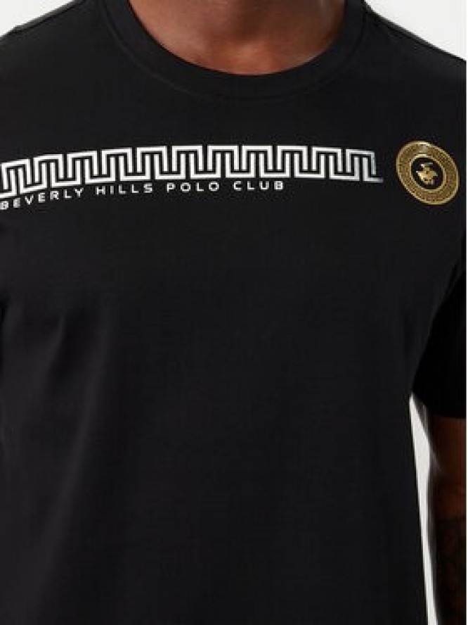 Beverly Hills Polo Club T-Shirt M1608-HR Czarny Regular Fit