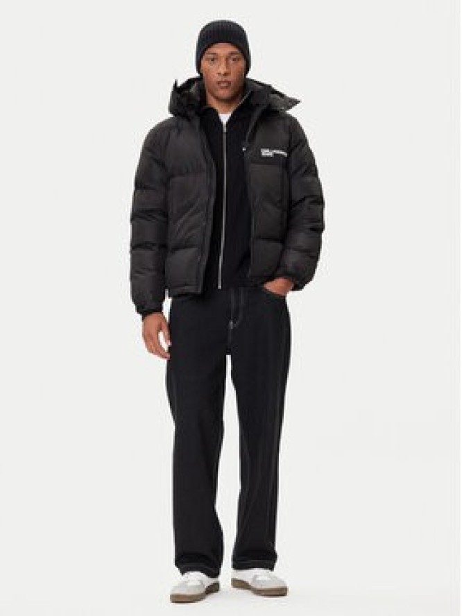 Karl Lagerfeld Jeans Kurtka zimowa A3M15033 Czarny Regular Fit