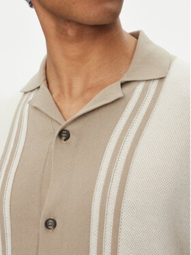 JOOP! Koszula 17 JK-13Kamor 30045228 Beżowy Modern Fit