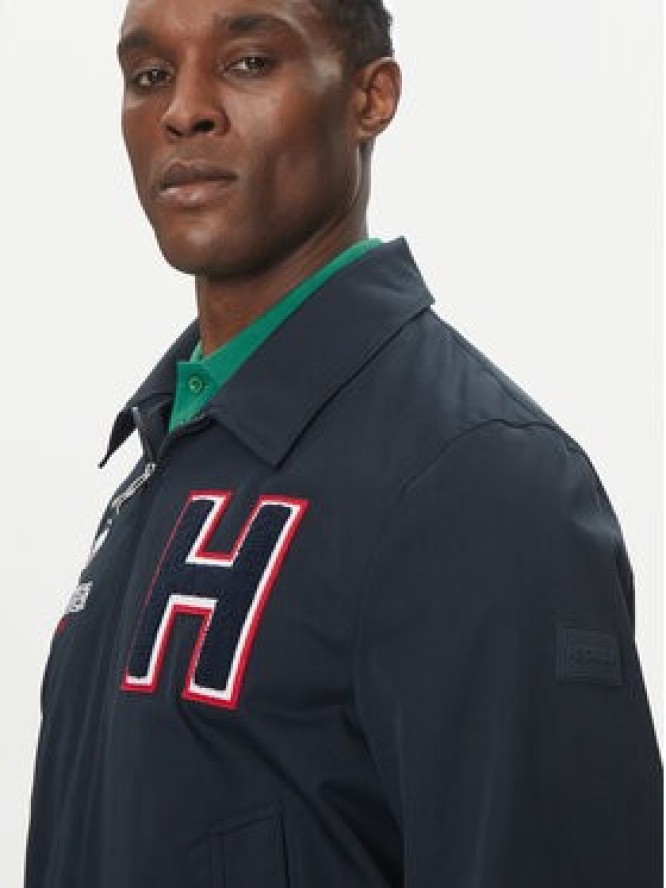 Hechter Paris Kurtka bomber 50131 151203 Granatowy Regular Fit