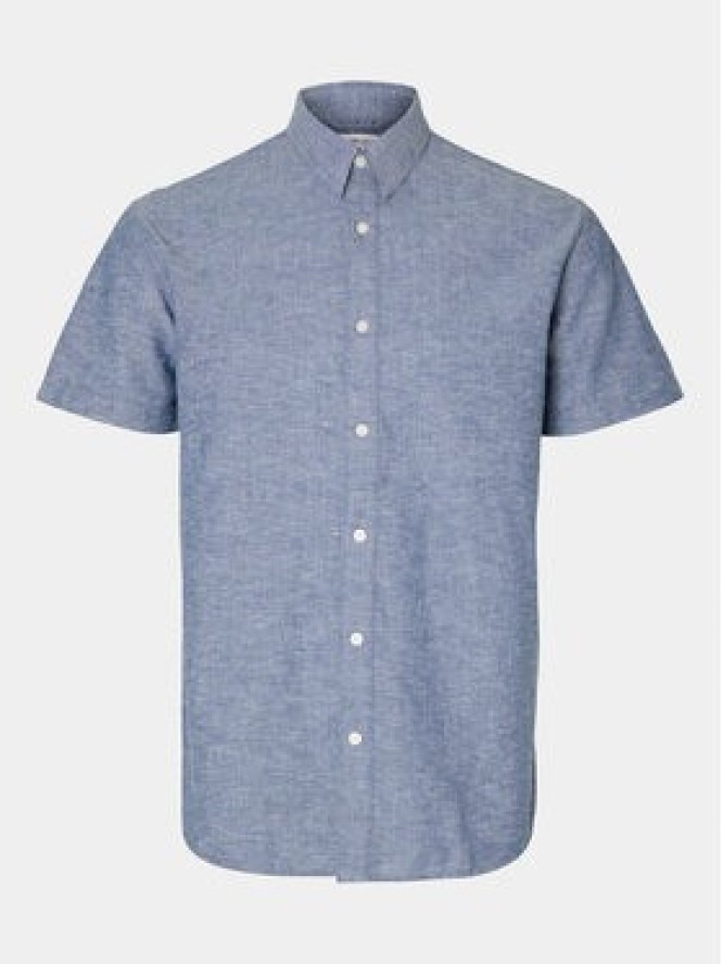 Selected Homme Koszula 16092495 Niebieski Regular Fit