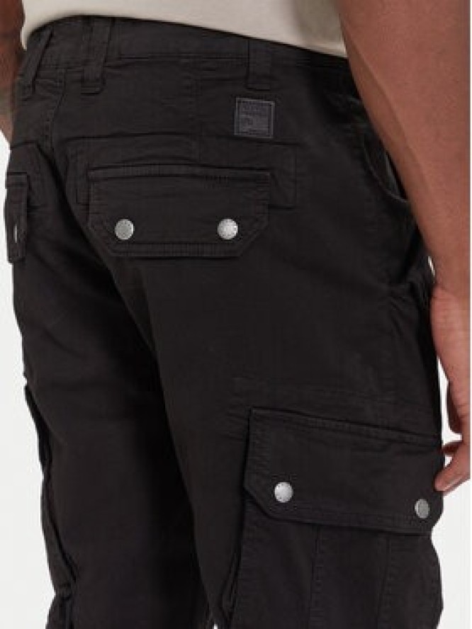 Alpha Industries Spodnie materiałowe Combat 126215 Czarny Slim Fit