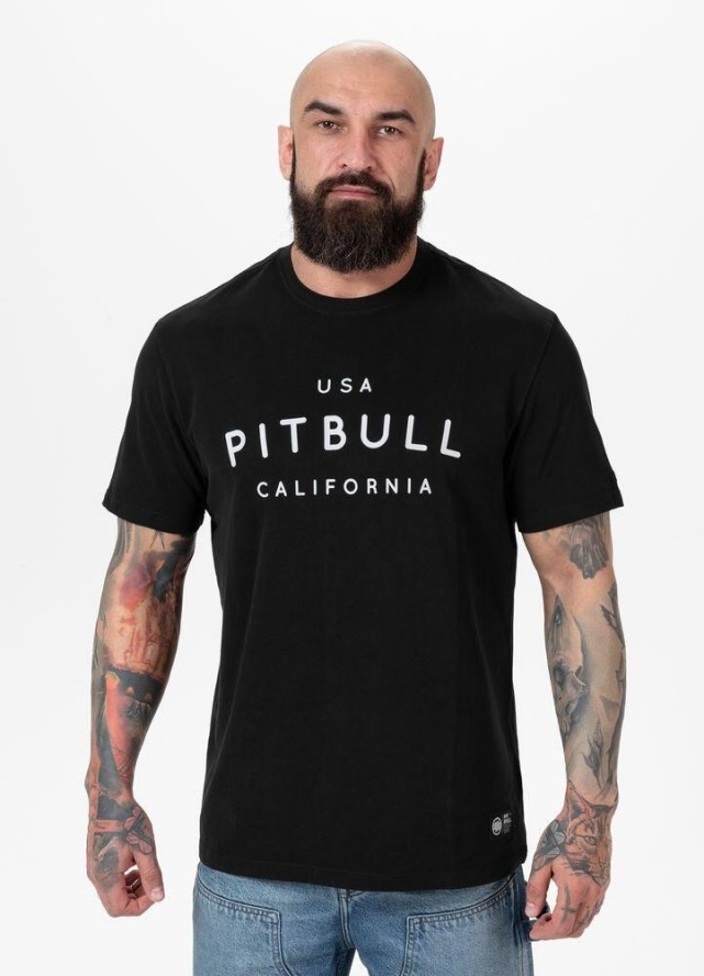Koszulka męska Pitbull Garment Washed USA Cal