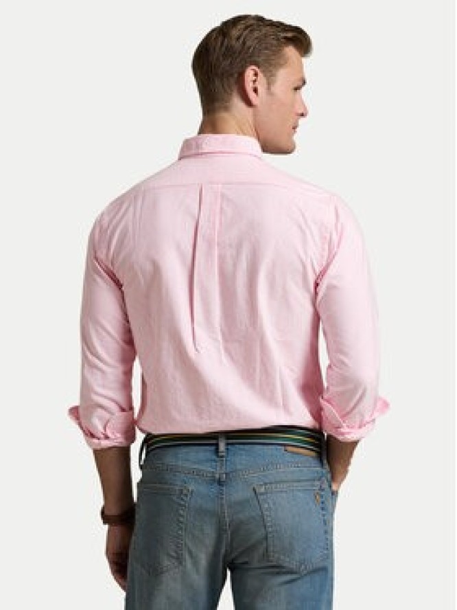 Polo Ralph Lauren Koszula 710953704001 Różowy Custom Fit