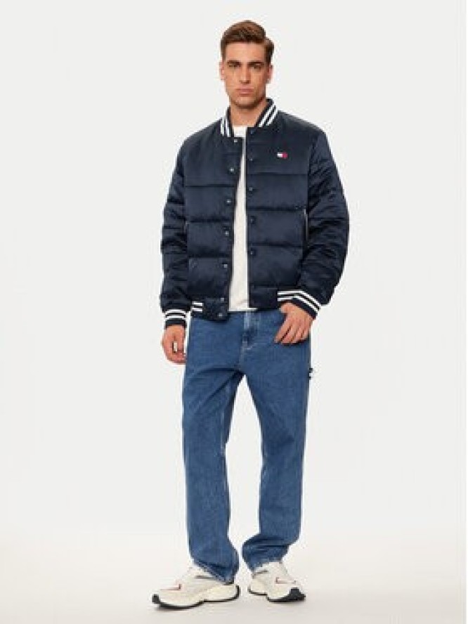 Tommy Jeans Kurtka zimowa DM0DM20468 Granatowy Regular Fit