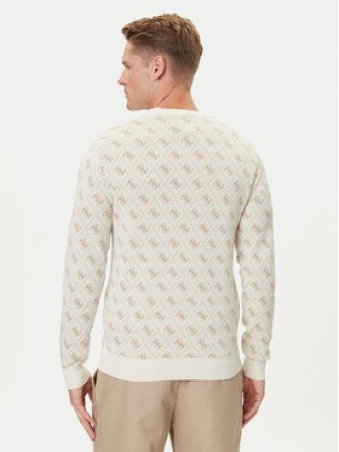 Guess Sweter M5YR10 Z3OE2 Écru Regular Fit