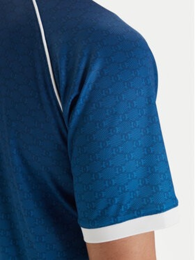 DC Shoes T-Shirt Soccer EDYKT03546 Niebieski Boxy Fit