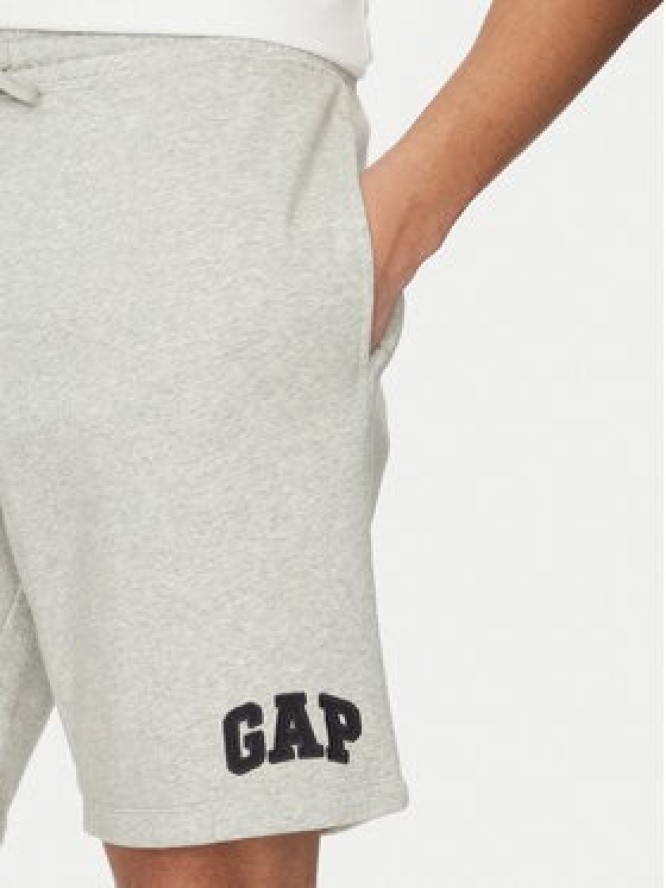 Gap Szorty sportowe 866651-02 Szary Regular Fit
