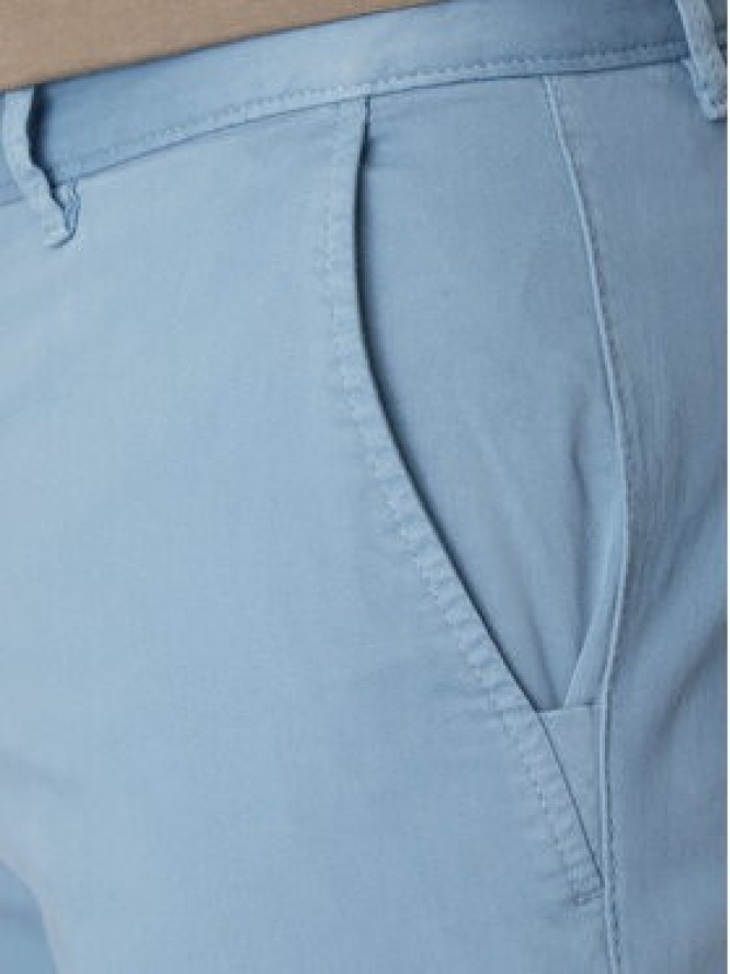 BOSS Chinosy Chino_Slim 50510933 Niebieski Slim Fit