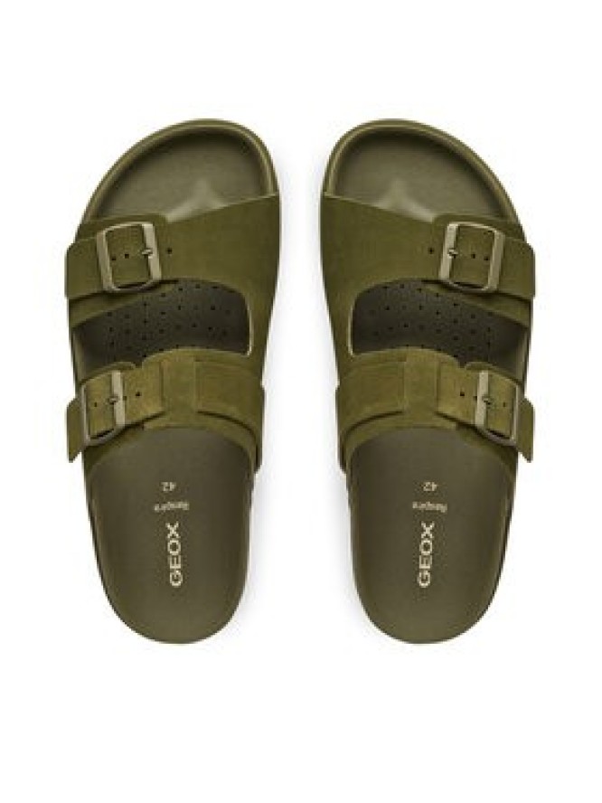 Geox Klapki U Parnaiba U651KA 00022 C3009 Zielony