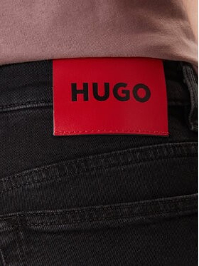 HUGO Jeansy 50555179 Szary Regular Fit