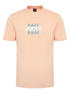 BOSS T-Shirt Bass 50561850 Różowy Regular Fit