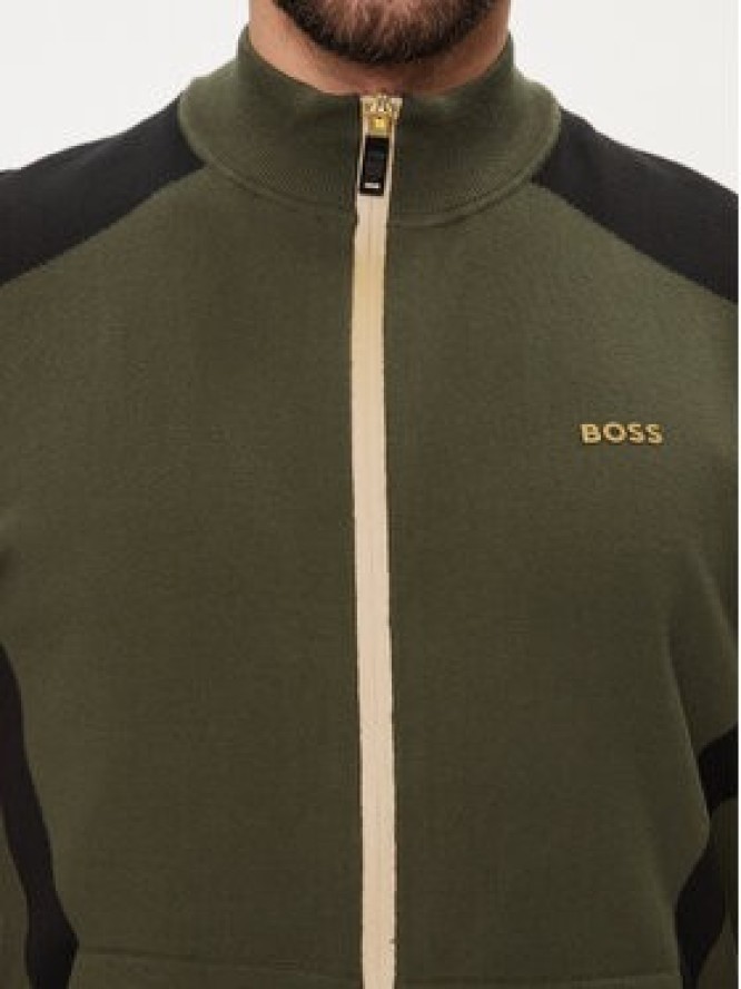 Boss Bluza Zotek 50504948 Zielony Regular Fit