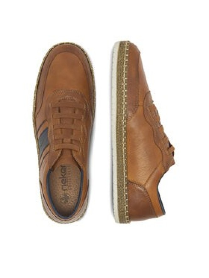 Rieker Półbuty B5257-25 Brązowy