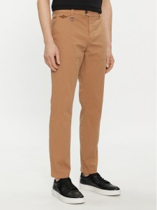 Aeronautica Militare Chinosy 241PA1597CT3293 Brązowy Regular Fit