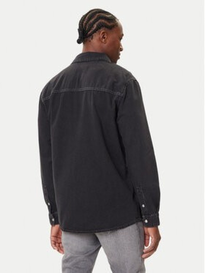 Karl Lagerfeld Jeans Koszula jeansowa A3M16001 Czarny Regular Fit