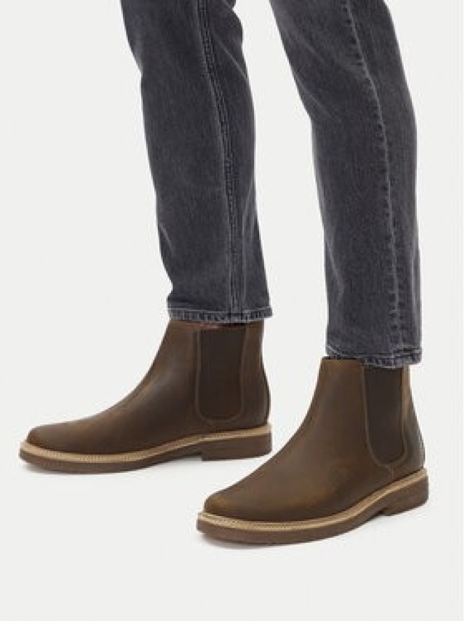 Clarks Sztyblety Clarkdale Easy 261735327 Brązowy