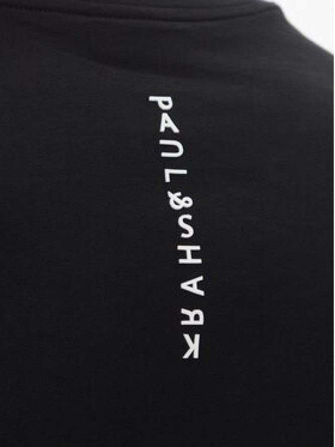 Paul&Shark T-Shirt 25411074 Czarny Regular Fit