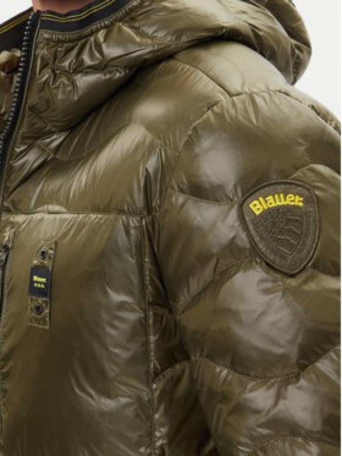 Blauer Kurtka puchowa 25WBLUC03074006355 Zielony Regular Fit