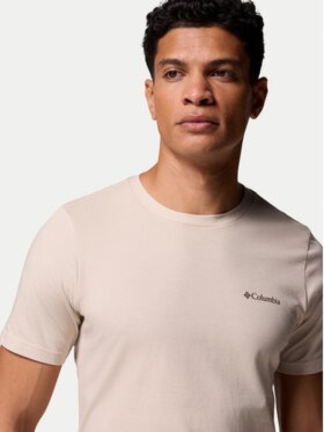 Columbia T-Shirt Rapid Ridge 1934824 Beżowy Regular Fit
