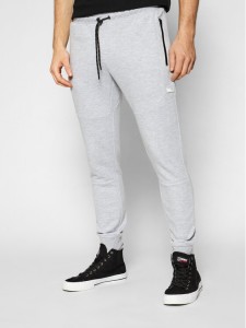 Jack & Jones Spodnie dresowe Will Air Sweat Noos 12184970 Szary Regular Fit