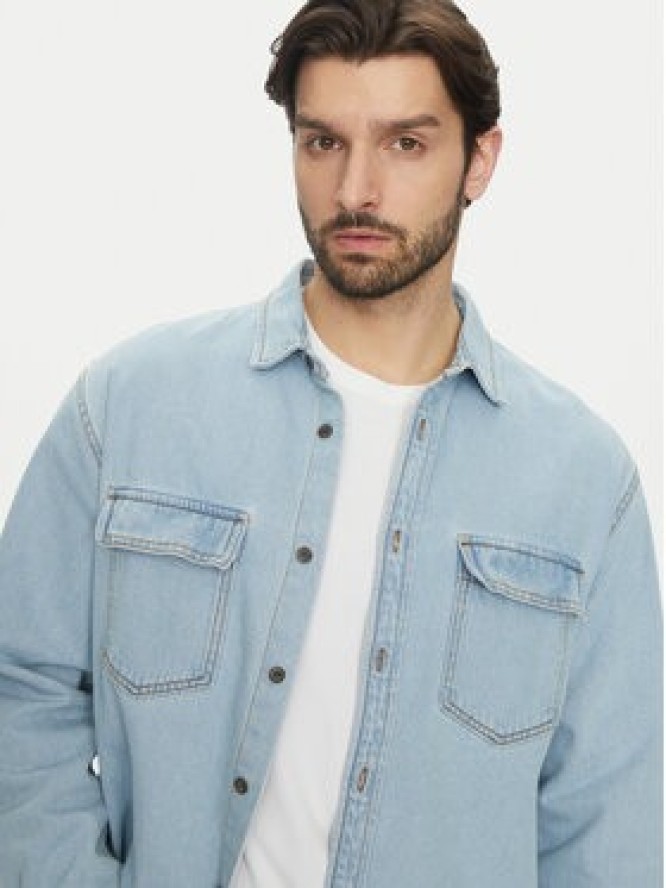 Vans Koszula jeansowa VN000M12IYR1 Niebieski Regular Fit