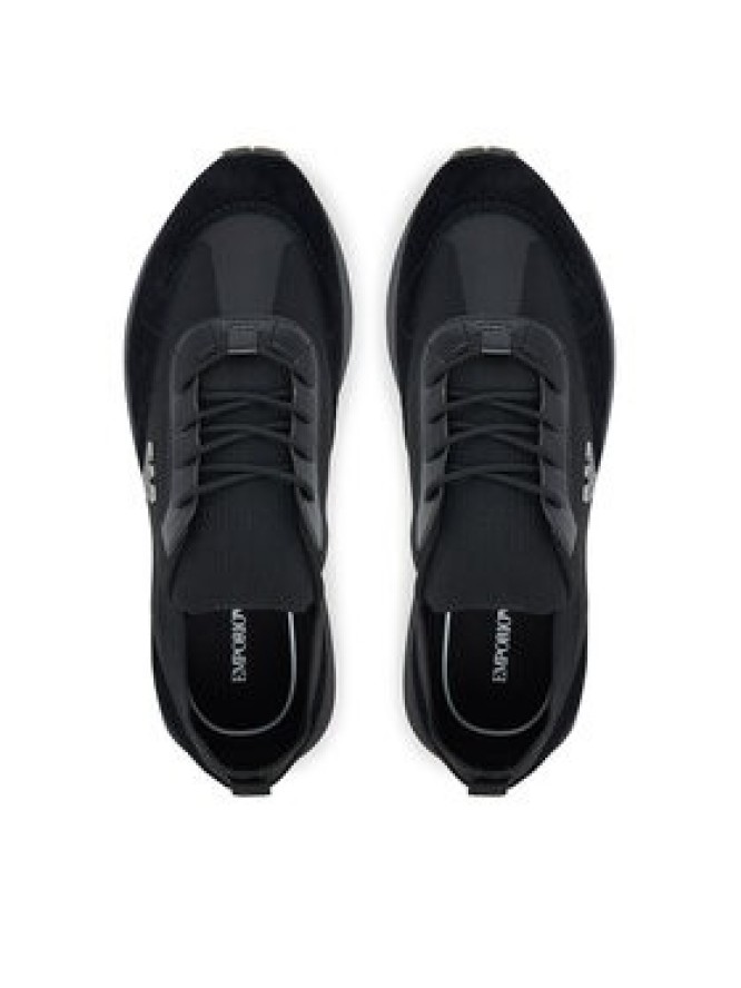 Emporio Armani Sneakersy EM003739 AF19724 MC005 Czarny
